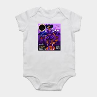 The top 10 best Black girl Total Solar Eclipse April 8 2024 Afro woman gift ideas for black girls and women Solar eclipse Baby Bodysuit